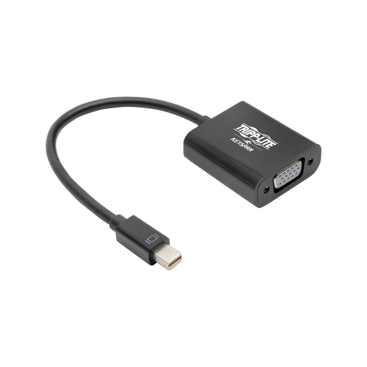 Tripp Lite Mini Displayport 1.2 To Vga Adapter Converter Active 1920 X 1200, 1080P Black Mdp To Vga (P137 06N Vgav2B)