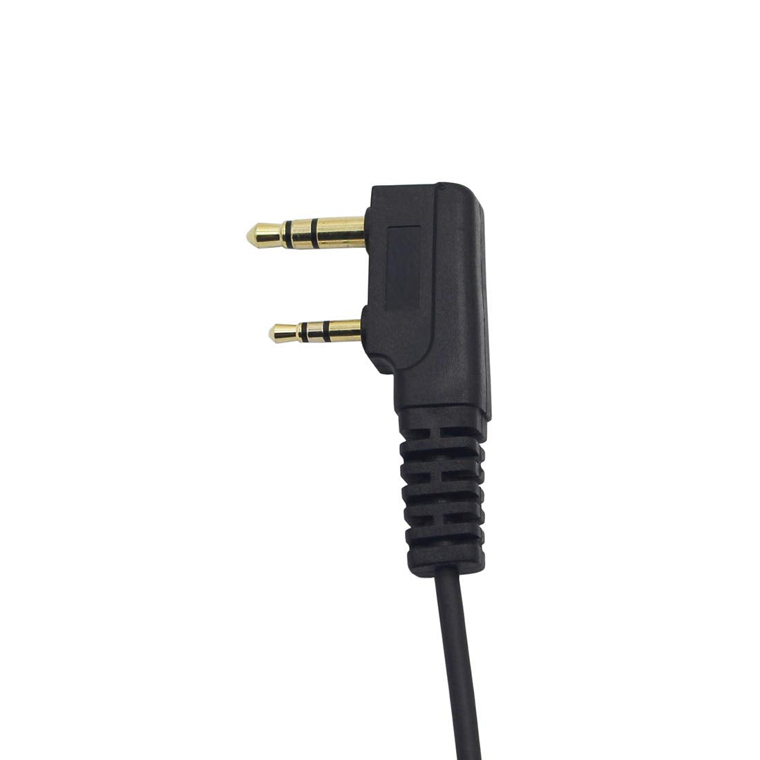 Goodqbuy D Shape Clip Ear Headset Earpiece Ptt With Mic Is Compatible With Retevis H 777 Rt21 Rt22 Rt27 Rt 5R Kenwood Puxing Baofeng Uv 5R Bf 888S 666S 2 Way Radio (2 Pcs)