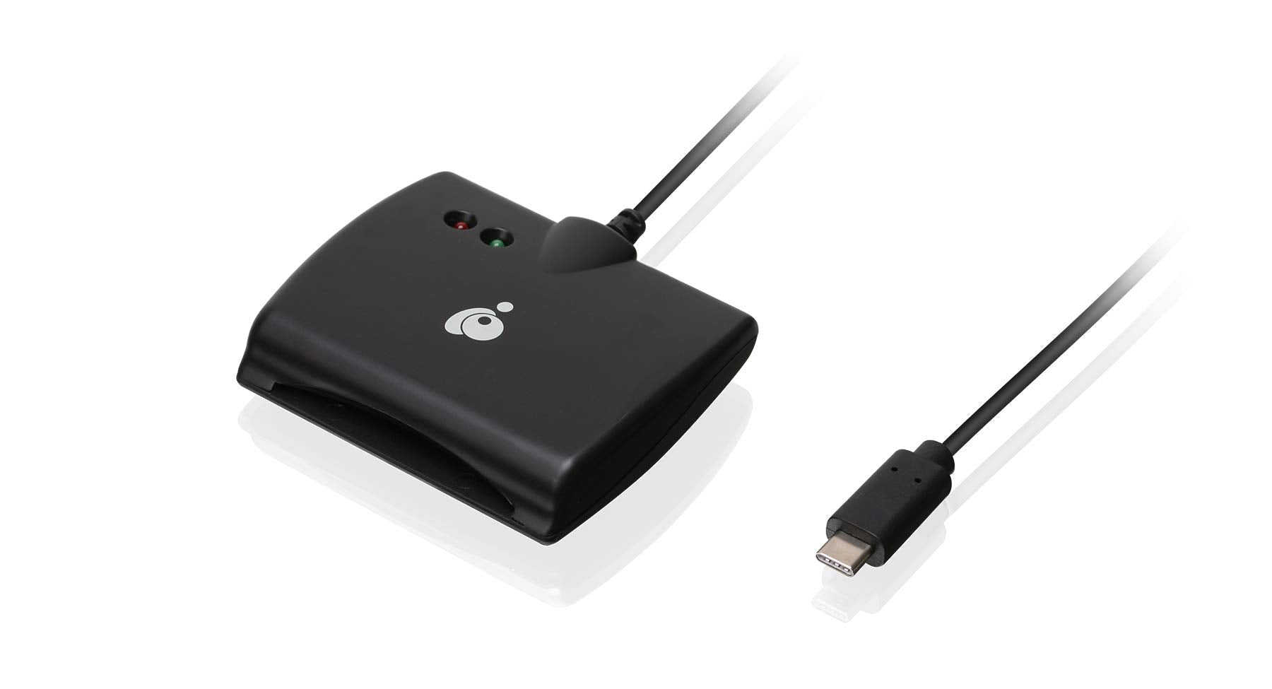 The Iogear Usb-C Cac Reader Is A Taa Compliant Usb Common Access Card Reader For