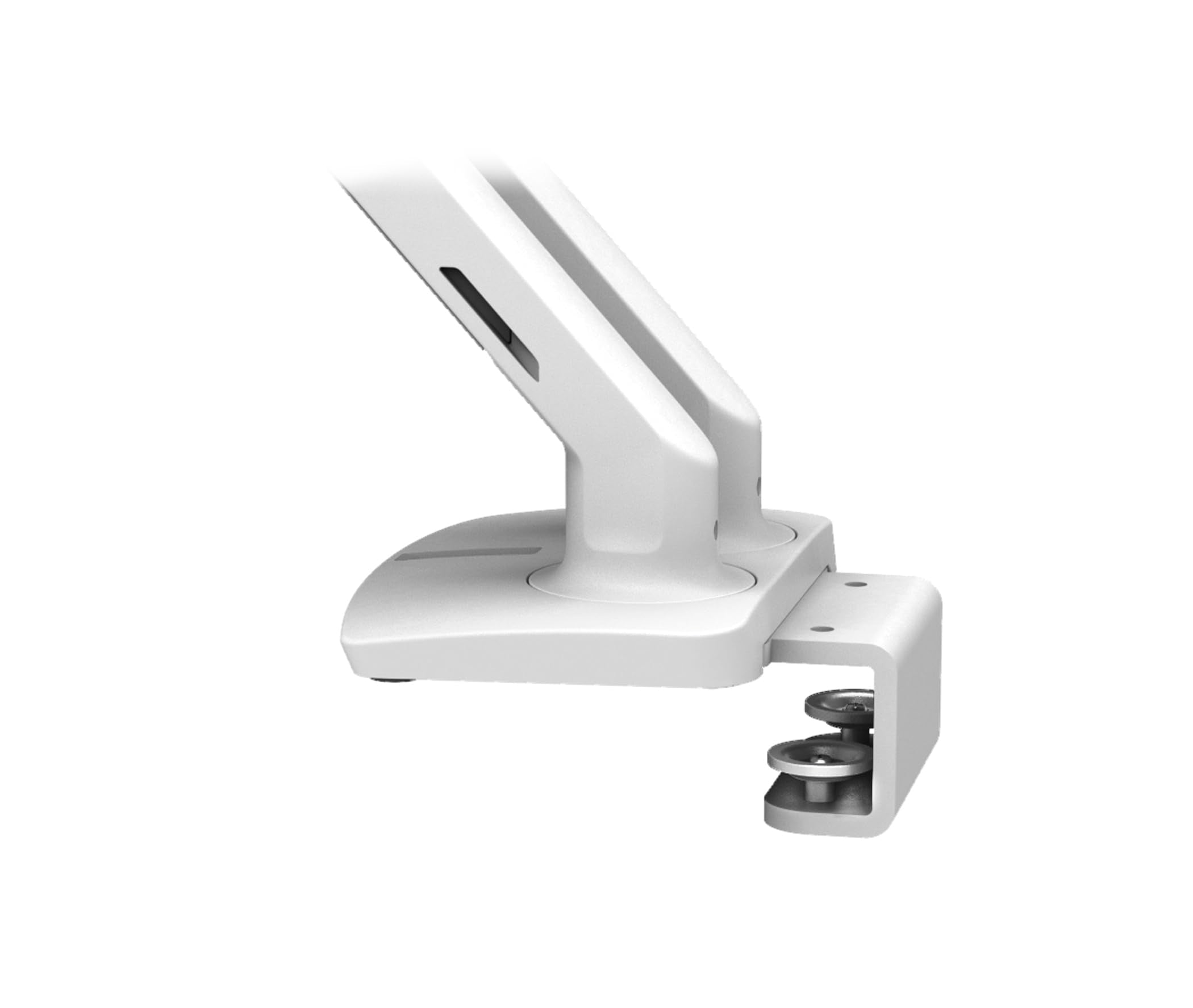 Ergotron - Mxv Dual Monitor Arm, Vesa Desk Mount - For 2 Monitors Up To 24 Inches, 7 To 20 Lbs Each - Under Mount C-Clamp, White