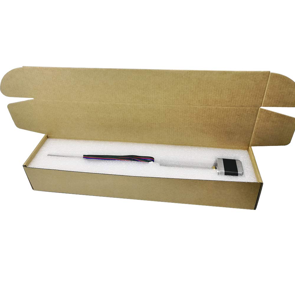 Iverntech Nema 17 Stepper Motor With Integrated 210Mm T8 Lead Screw For Reprap Prusa I3 3D Printers Z Axis Or Cnc Machine