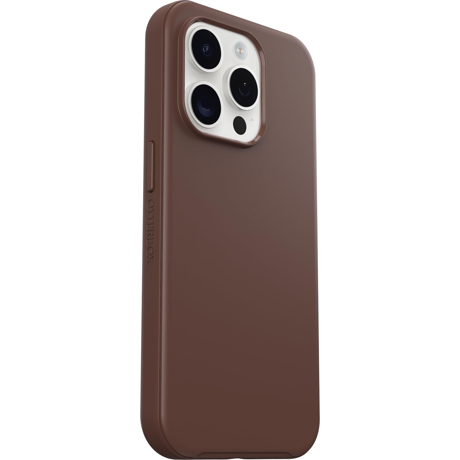 Otterbox Iphone 15 Pro (Only) Symmetry Series Case   Chocolate Bar (Brown), Snaps To Magsafe, Ultra Sleek, Raised Edges Protect