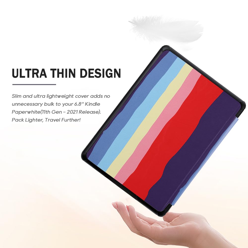 Scsvpn Case For 6.8'' Kindle Paperwhite 11Th Generation 2021 & Kindle Paperwhite Signature Edition   Ultra Slim Premium Durable