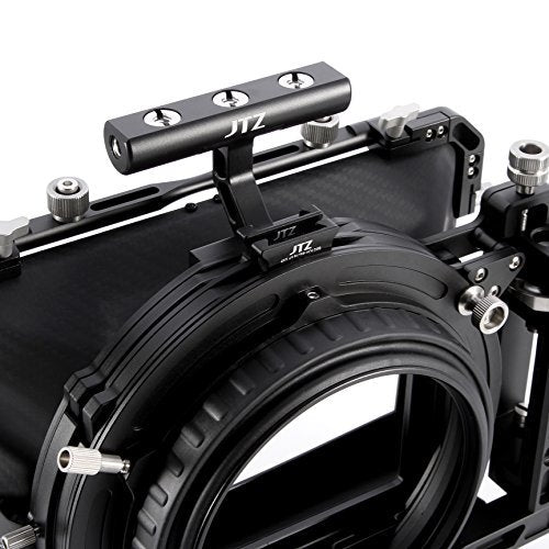 Jtz Dp30 Cine Carbon Fiber 4X5.65 Inch Swing-Away Lens Matte Box 15Mm / 19Mm Rod Railblocker For Sony Fs5 Fs7 Arri Red Canon C10