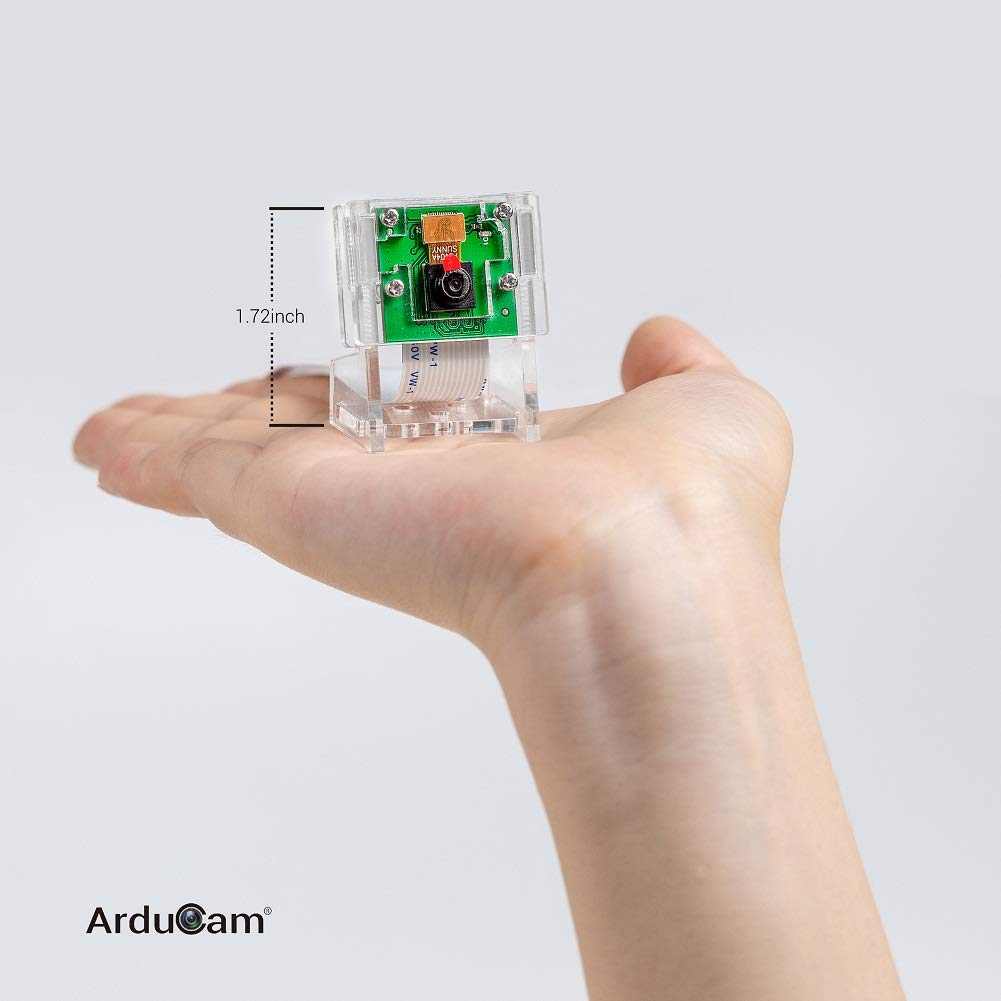 Arducam For Raspberry Pi Camera Module With Case, 5Mp 1080P For Raspberry Pi 5, 4, 3/3B+ And More