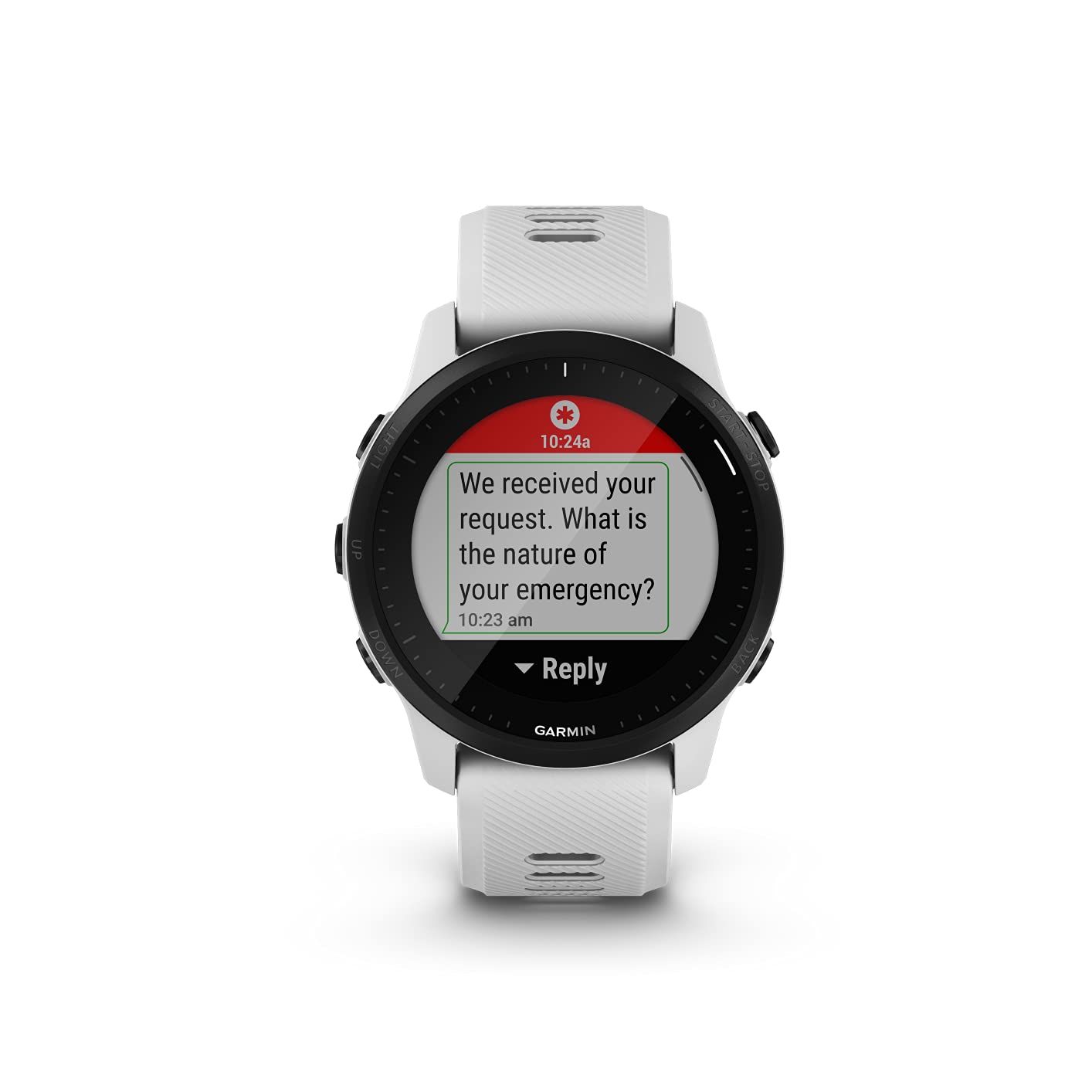 Garmin Forerunner 945 Lte Premium Gps Running/Triathlon Multisport Smartwatch With Lte Connectivity, Whitestone With Wearable4U