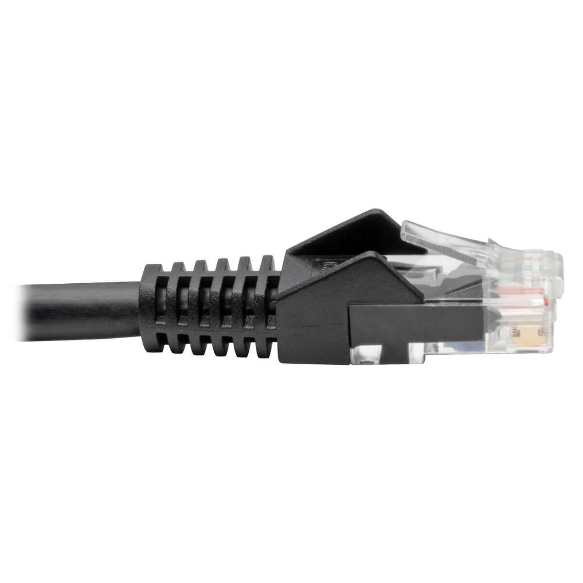 Tripp Lite Cat6 Gigabit Ethernet Snagless Molded Patch Cable 24 Awg 550Mhz Premium Utp, Black, Rj45 M/M 8 (N201-008-Bk)