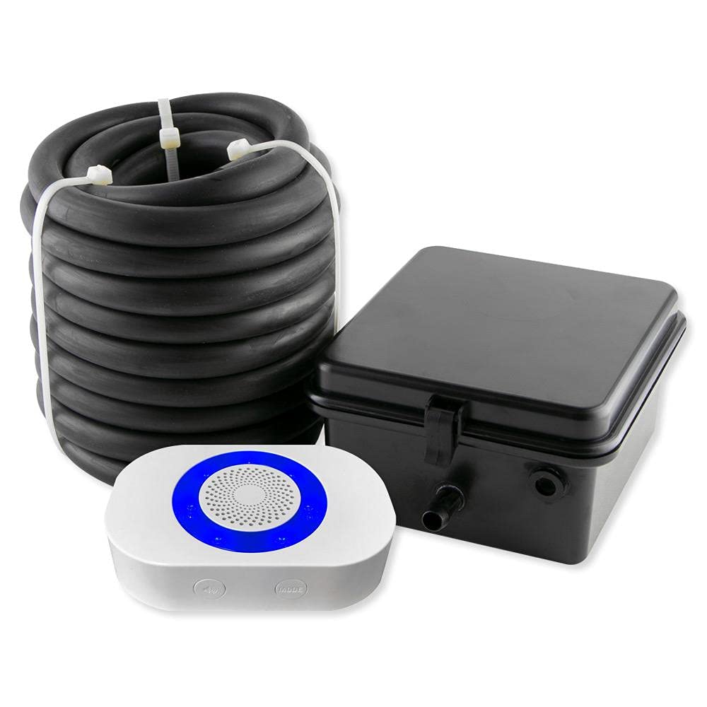 Dakota Alert Driveway Alarm Sensor   Wireless One Mile Dcrh 4K Plus Rubber Hose Driveway Alarm System, Relay Outputs, Re 4K Plus Receiver & Dcht 4000 Transmitter With 25 Ft Rubber Hose Sensor