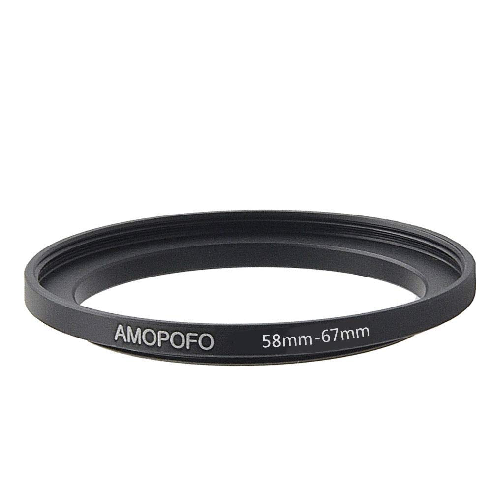 58 To 67Mm Camera Filter Ring /58Mm To 67Mm Step Up Ring Filter Adapter For 67Mm Uv,Nd,Cpl,Metal Step Up Ring