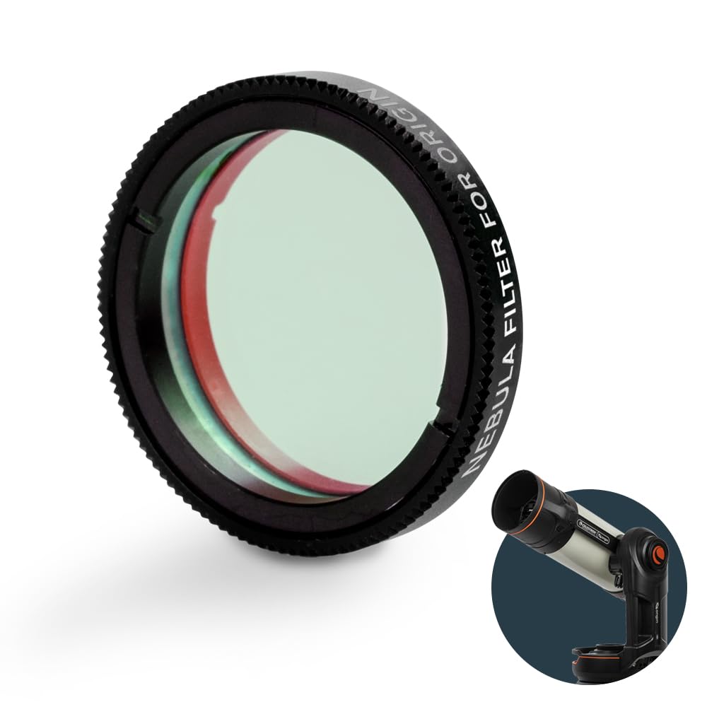 Celestron - Celestron Origin Nebula Filter - H-Alpha, H-Beta, Oxygen III Narrowband Astroimaging Filter - RASA 6    Optical Tube