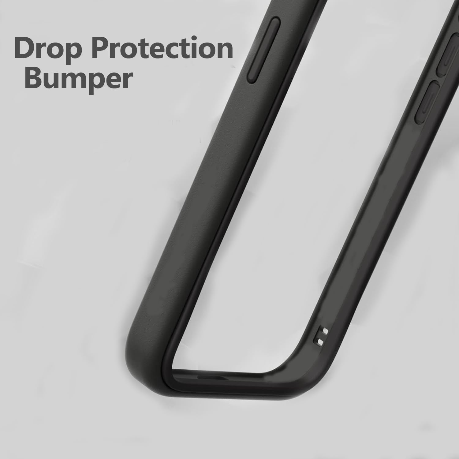 Tocol For Iphone 15 Bumper, Military Grade Drop Tested Slim Bumper For Iphone 15, Dark Blue