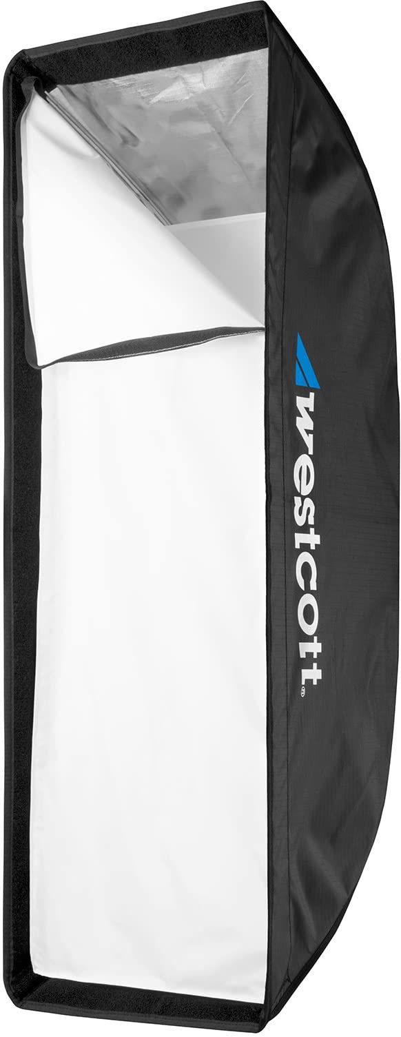 Westcott Rapid Box Switch 1X3 Portable Photography Studio And On Location Stripbank Softbox - Compatible With Multiple Photograp