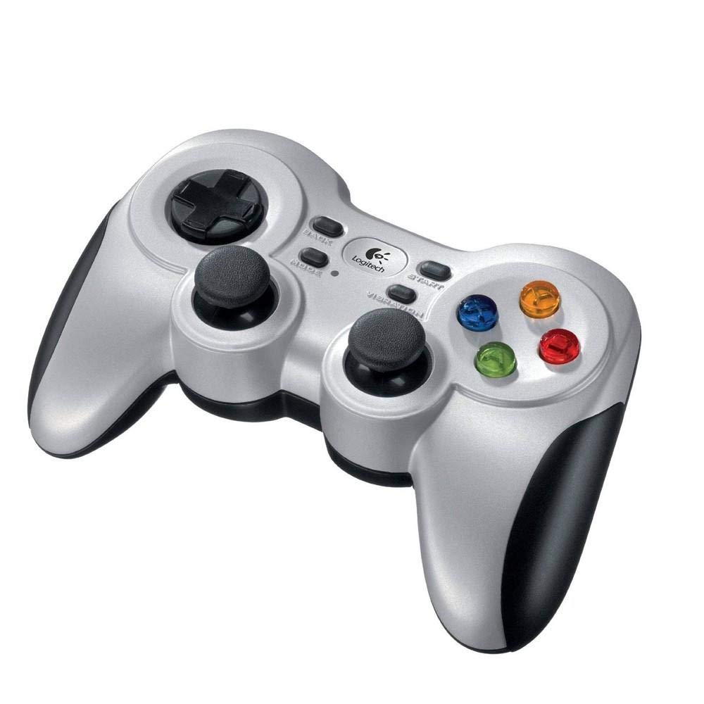 Logitech G F710 Wireless Gamepad, 2.4 GHz Wireless with USB Nano-Receiver, Controller Dual Vibration Feedback, 4 Switch D-Pad, P