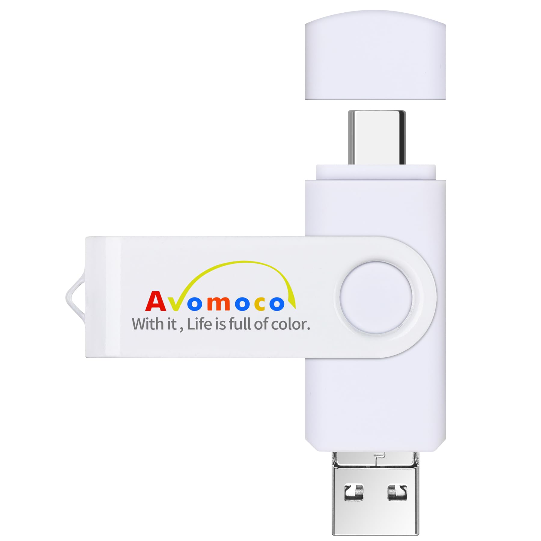 Avomoco 512Gb 3 In 1 Photo Backup Stick For Cell Phones With Typec/Usb C&Micro Port,Tablets.Compliant With Iphone15,15Pro,Promax