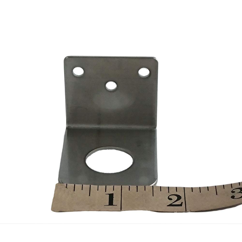 Nmo L Bracket 3/4 Inches Hole Stainless Steel For Uhf Vhf Coax Nmo Antenna Mount (1 Pc)