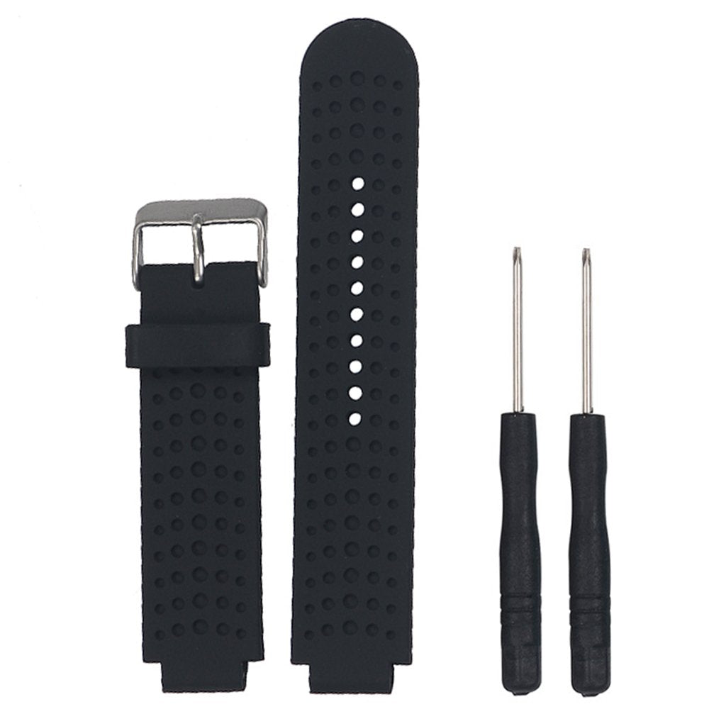 Band For Garmin Forerunner 25, Soft Silicone Replacement Watch Band Strap For Garmin Forerunner 25