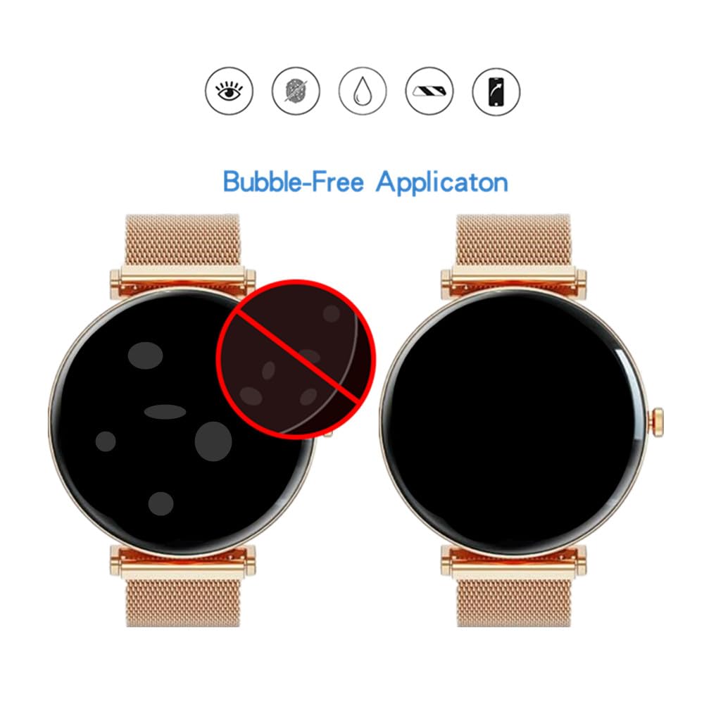 Mihence Screen Protector Compatible For Hwagol 1.43'' Smart Watch, Hd Tpu Protective Film (6Pcs)