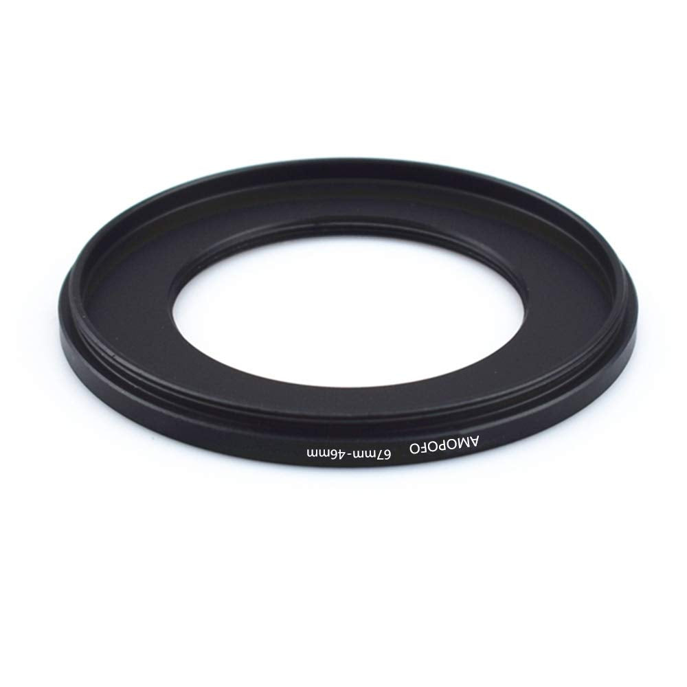 67 To 46Mm Metal Ring/67Mm To 46Mm Step Down Rings Filter Adapter For Uv,Nd,Cpl,Metal Step Down Rings,Compatible With All 67Mm Camera Lenses & 46Mm Accessories Product Description