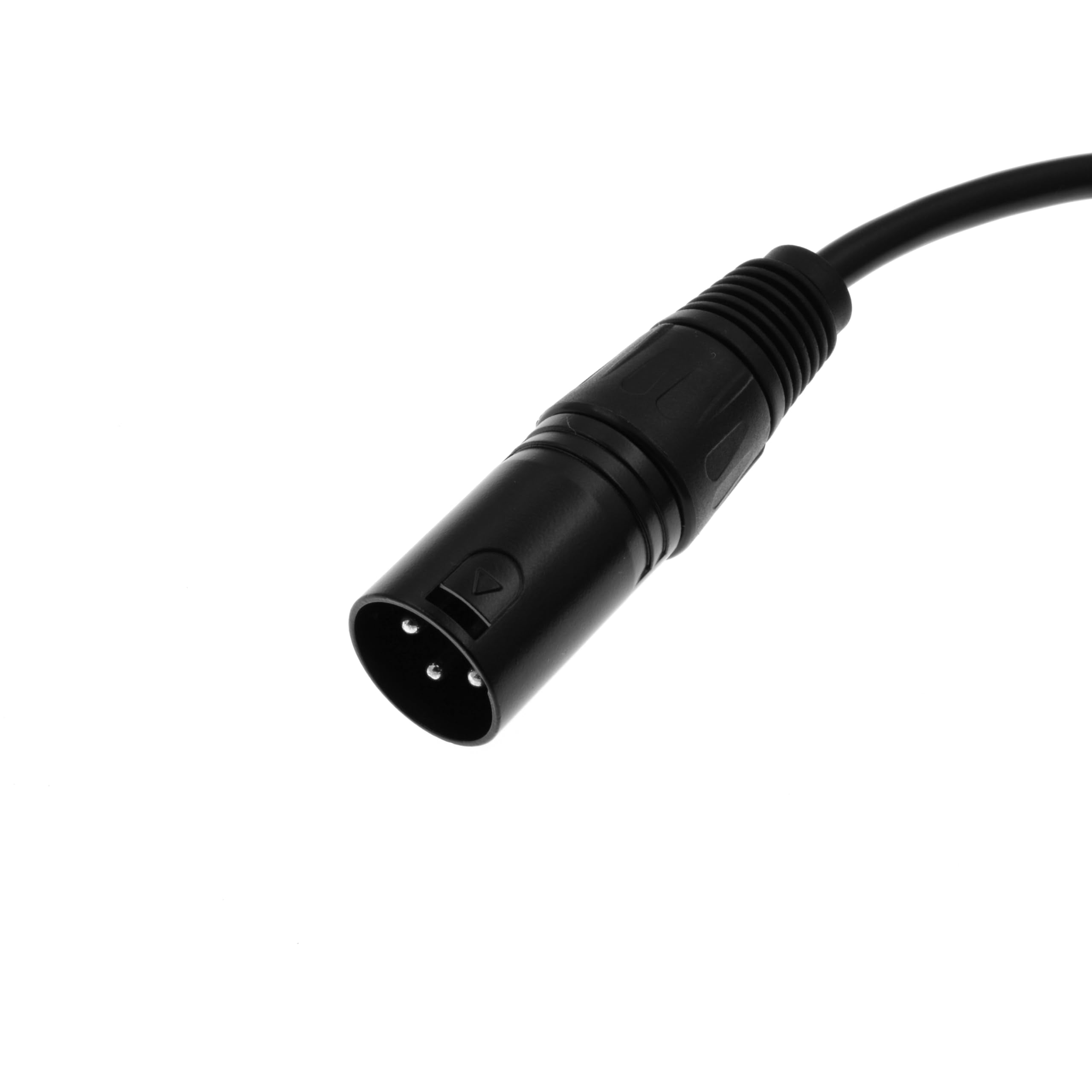 Yikaien Xlr 3-Pin Male To Rj45 Female Adapter Cable - Xlr Male To Rj45 Ethernet Connector, Cat5 Extension For Dmx-Con Controller