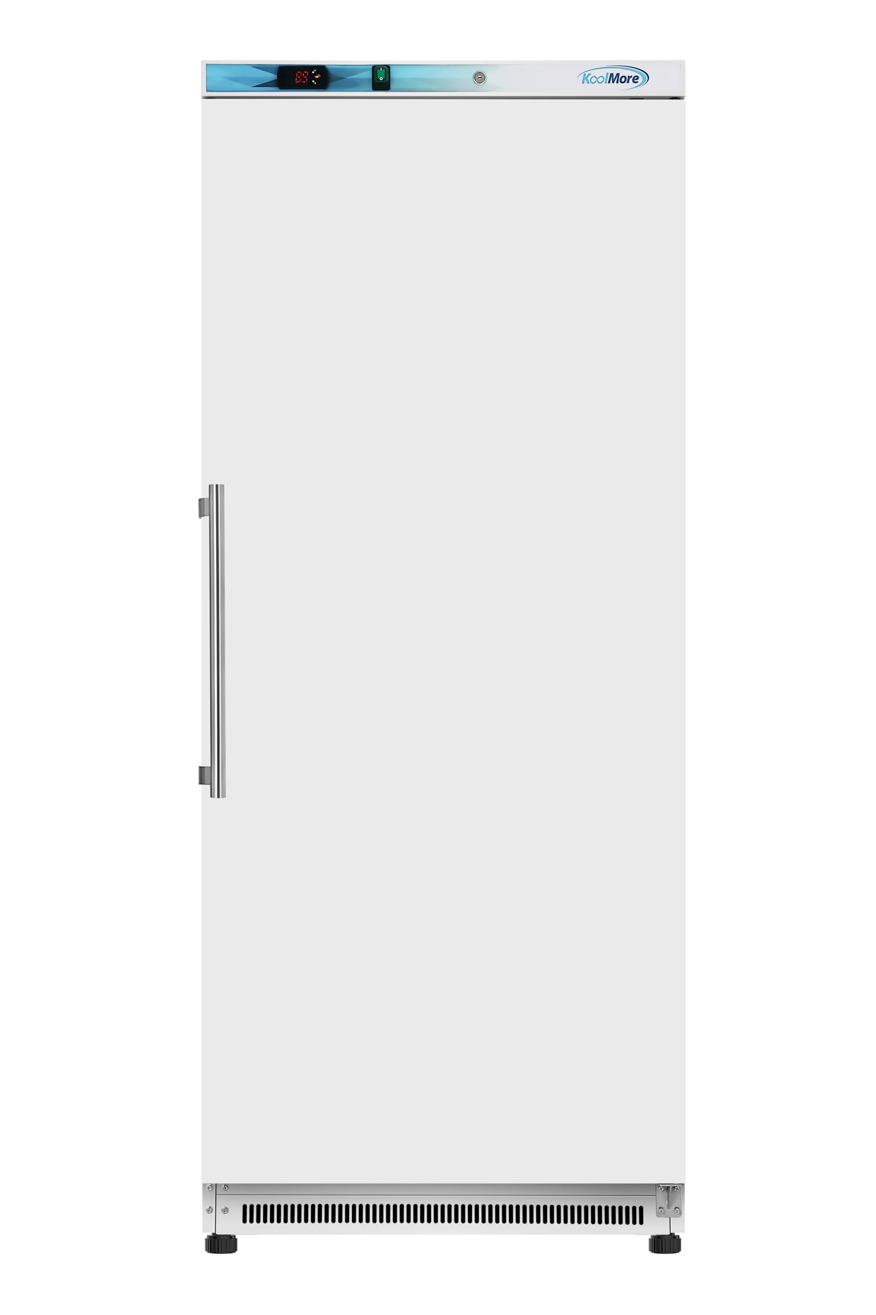 KoolMore 21 Cu. ft. Commercial Reach-in Freezer in White Manual Defrost (KM-FMD20WH)
