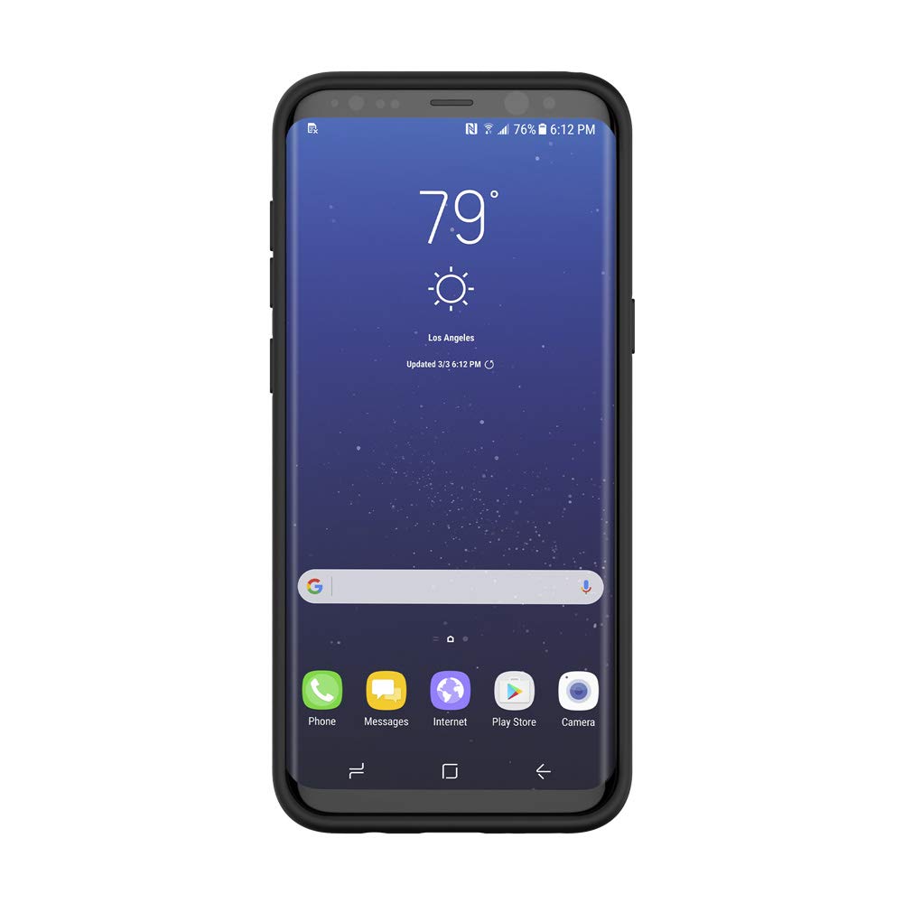 Incipio Samsung Galaxy S8 Plus Esquire Series Case   Black