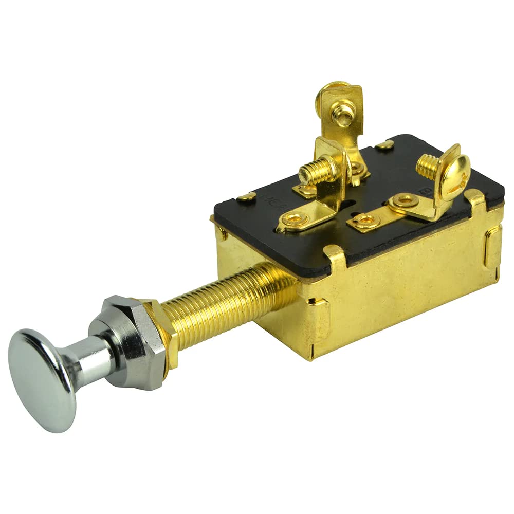 BEP 3 Position SPDT Off/On1/On1&2 Push Pull Switch
