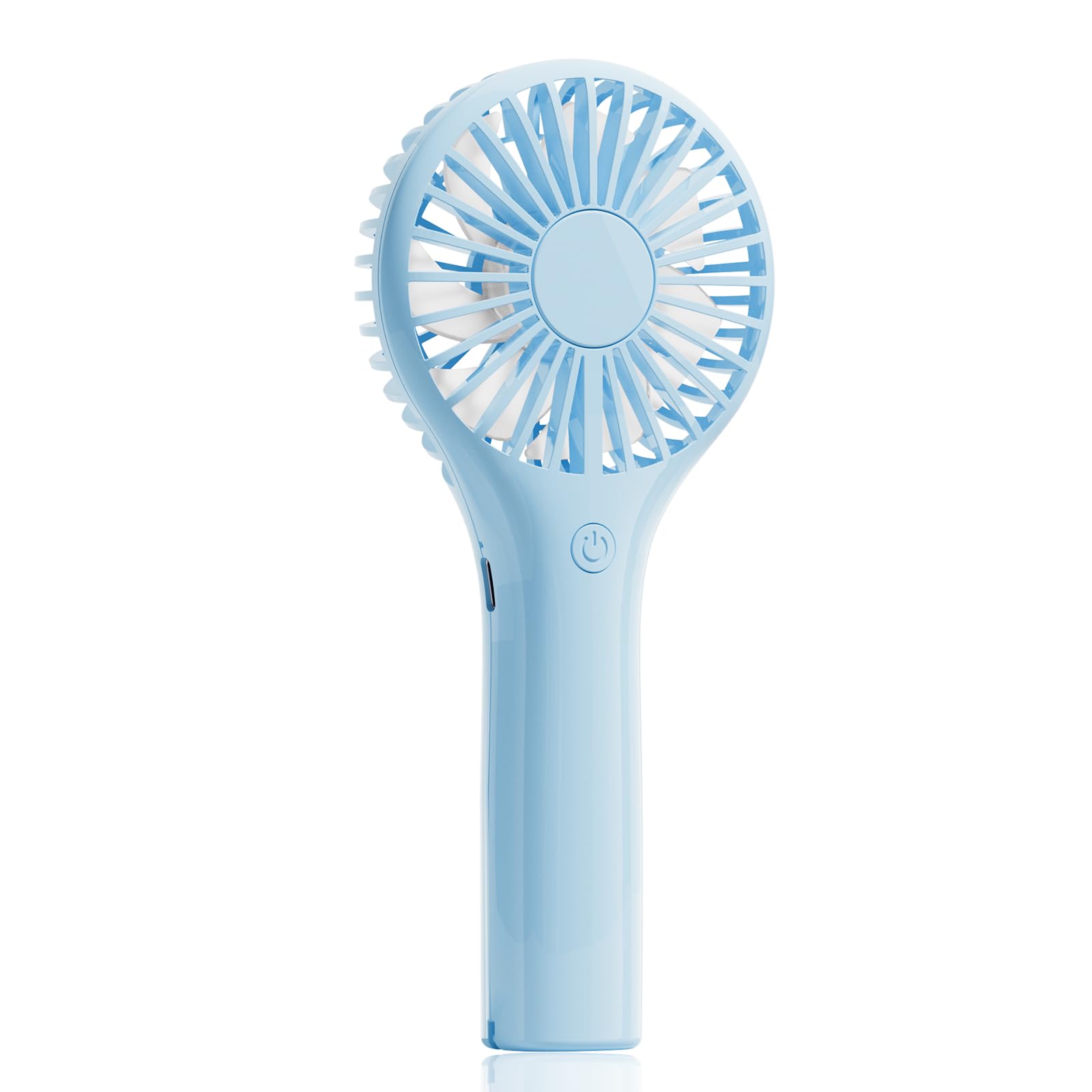 Edvision Portable Mini Fan - Powerful Personal Handheld Fan with 3 Speeds, Cute and Small, USB Rechargeable for Travel/Lash/Make
