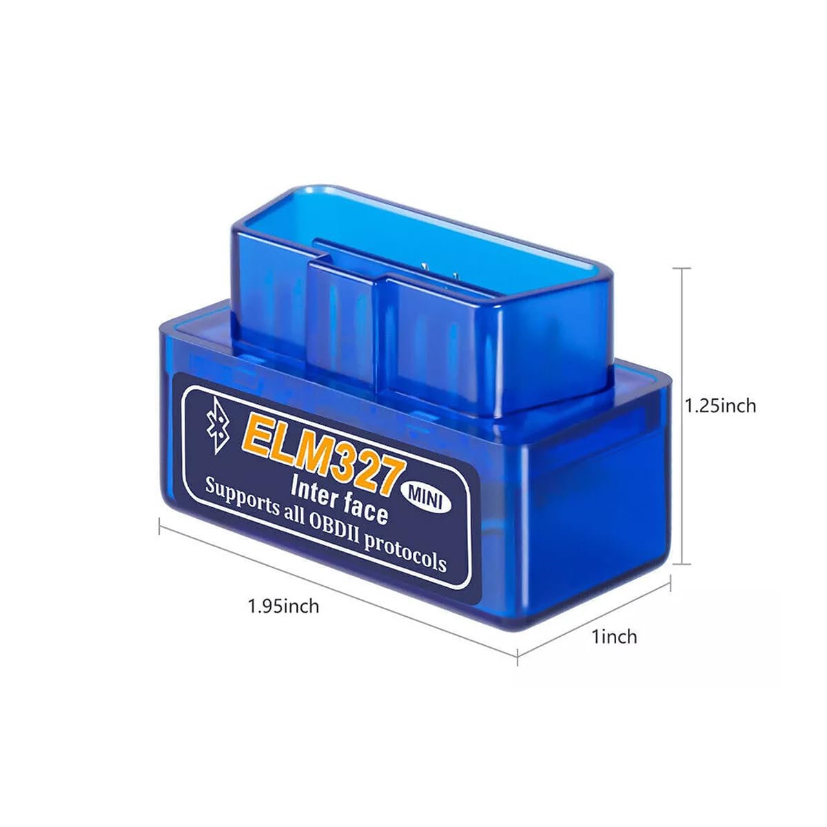 Joying Elm 327 V2.1 Bluetooth Vehicle Diagnostic Tool Obd2 Obd Ii Elm327 Car Interface Scanner Works On Android