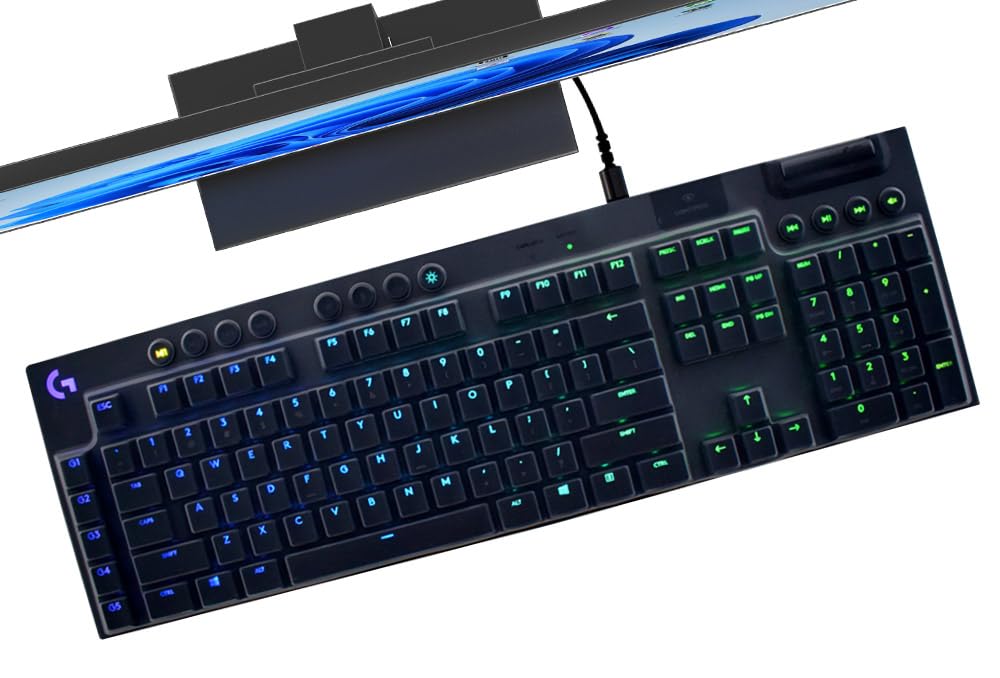 Keyboard Cover Skin For Logitech G815 G915 Rgb Mechanical Gaming Keyboard, Logitech G815 Wired Keyboard Protector, Logitech G915