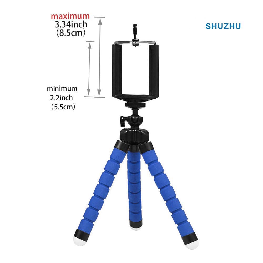 Shuzhu Flexible Tripod Mini Universal Octopus Leg Style Portable And Adjustable Tripod Stand With Clip Bracket Mount Holder For