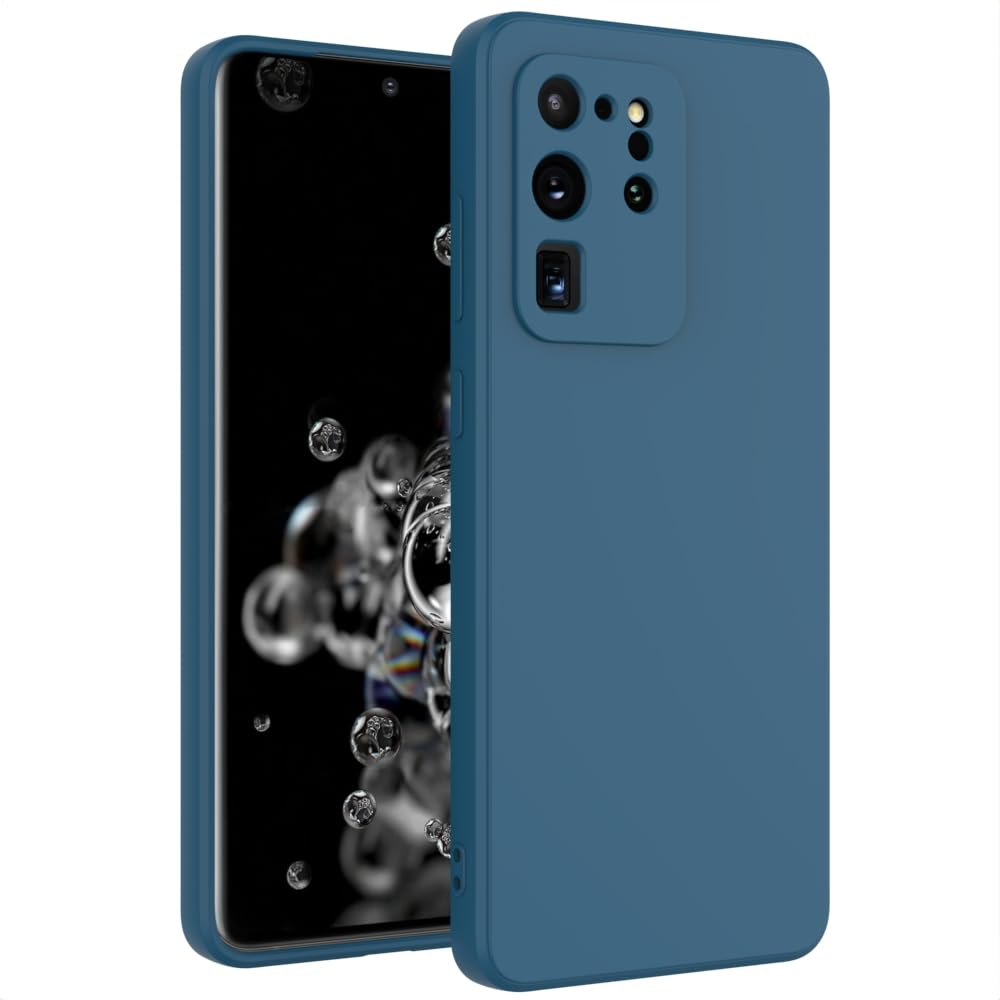 Wogroo For Samsung Galaxy S20 Ultra Case Dark Blue, Scratch Resistant With Soft Touch, Slim Thin Phone Cover For Samsung Galaxy