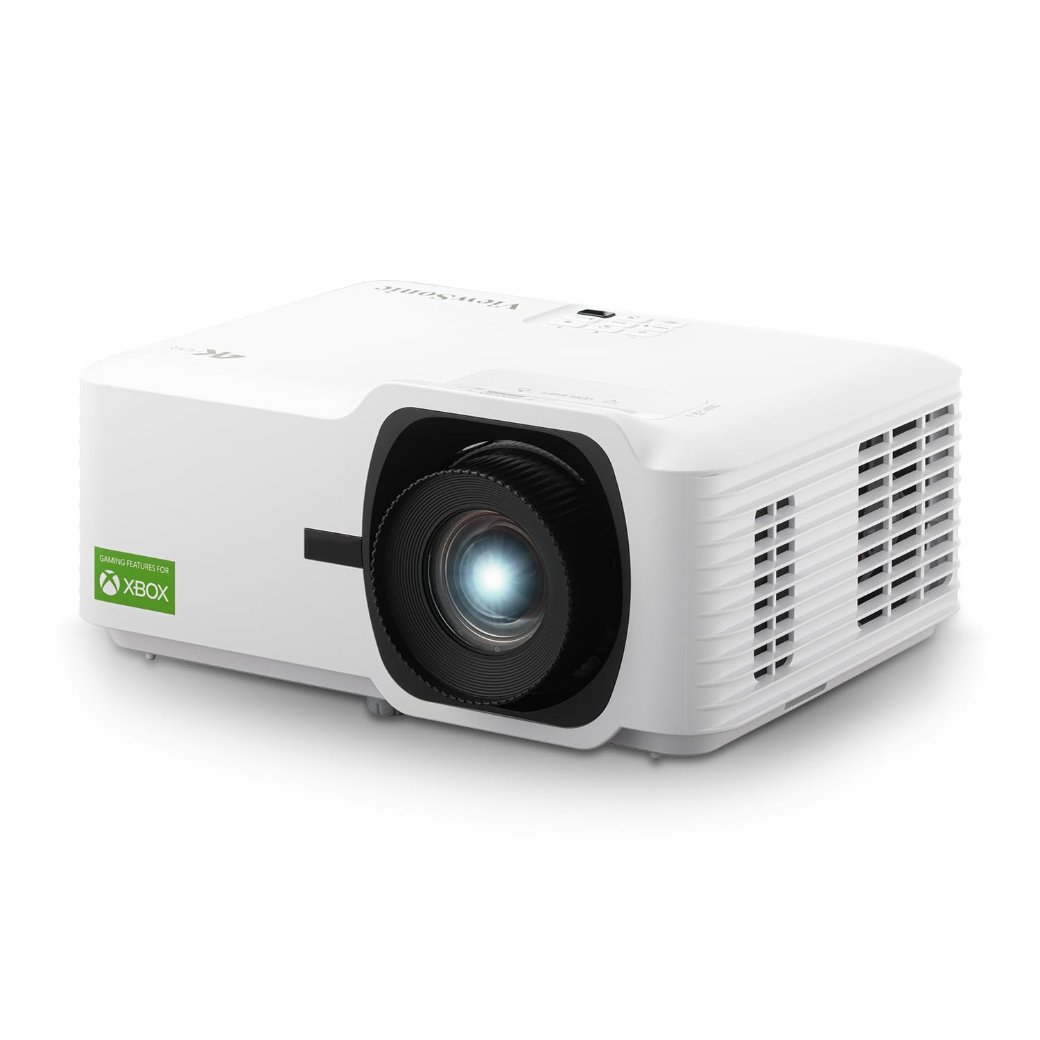 ViewSonic LX700-4K UHD 3500 Lumens Laser Projector Designed for Xbox with 4.2ms Response Time, 240Hz Refresh Rate, 1.36x Optical