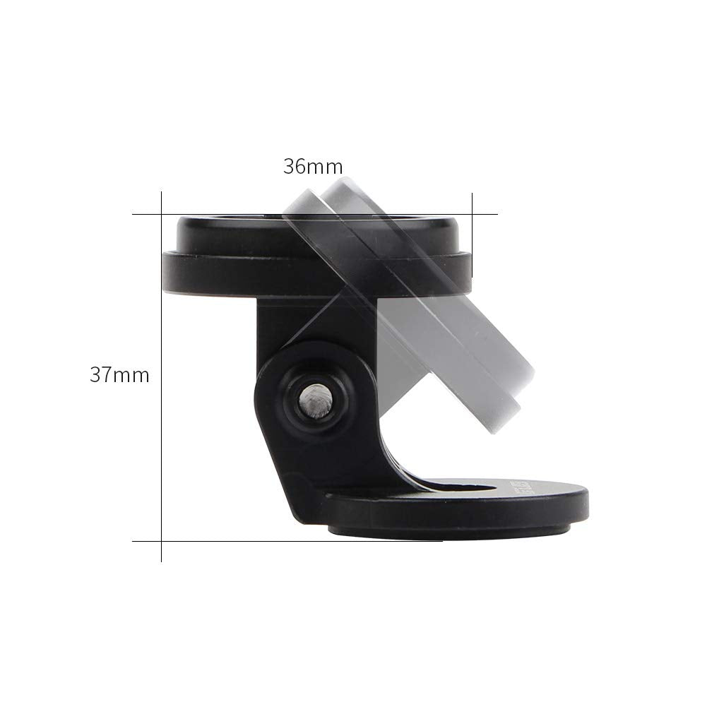 Bike Computer Stem Top Cap Mount Holder Compatible With Garmin Edge Compatible With Wahoo Elemnt Compatible With Bryton Compatible With Cateye,Angle Adjustable