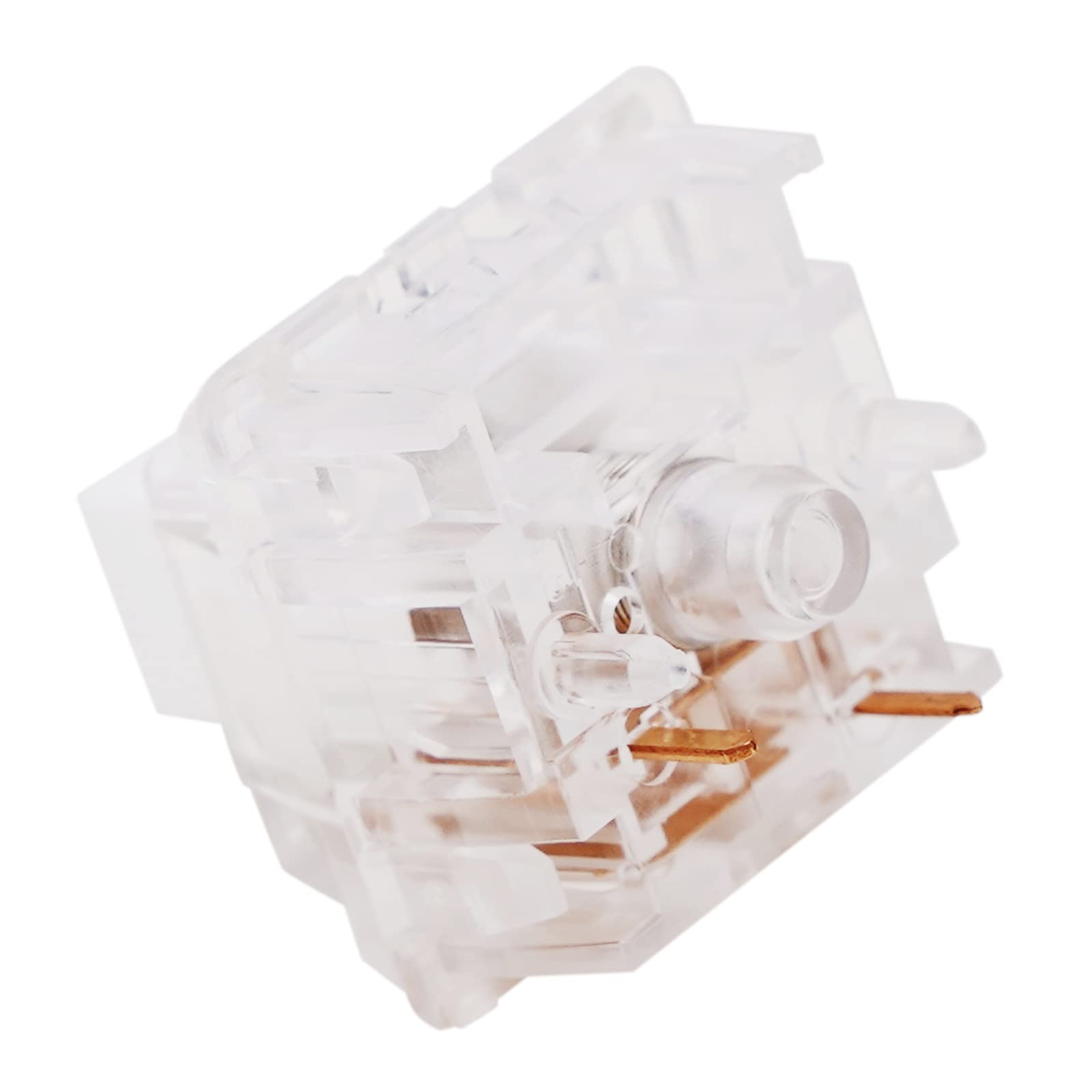 Ws Aurora Series Linear Mechanical Keyboard Switches 5 Pins Pcb Mount Lubed Switches Clear(35Pcs)