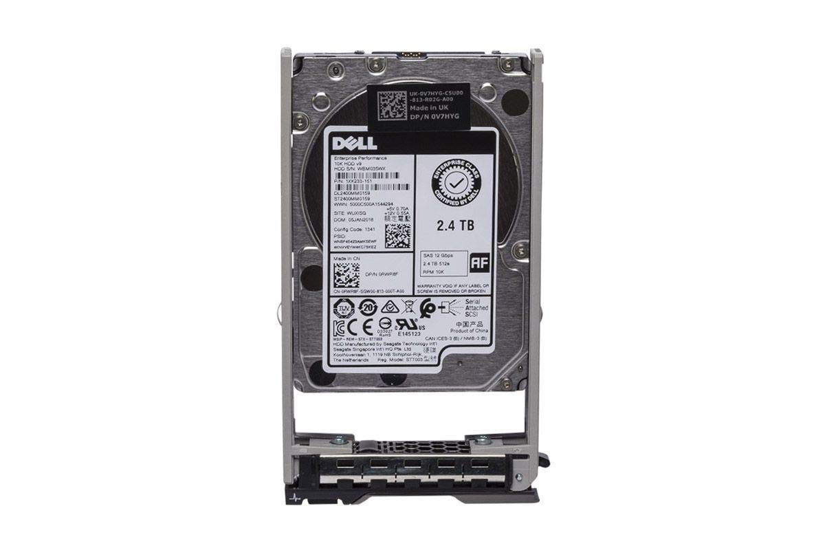 Seagate 2.4Tb Hdd 10K Rpm 2.5'' 12Gb/S Sas Hard Disk Drive Model: St2400Mm0159 Dp/N: Rwr8F