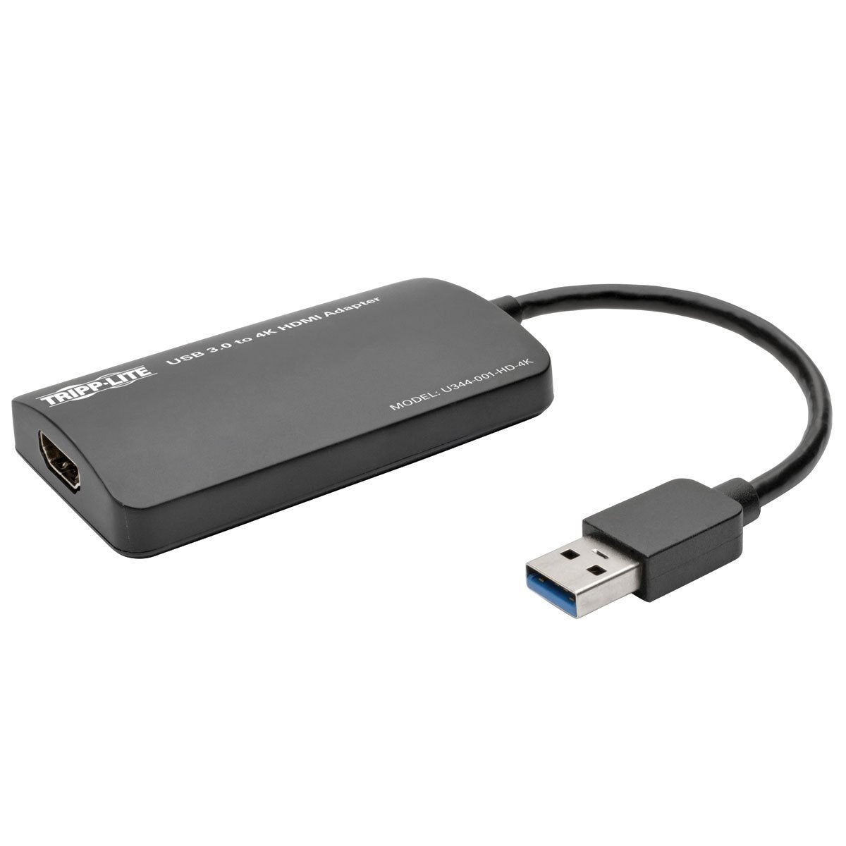 Tripp Lite Usb 3.0 Superspeed To Hdmi Dual Monitor External Video Graphics Card Adapter, 512 Mb Sdram, 4K X 2K (U344 001 Hd 4K)