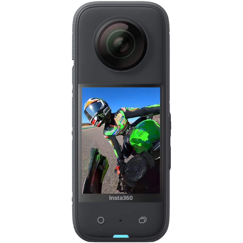 Insta360 X3 - Waterproof 360 Action Camera With 1/2 48Mp Sensors, 5.7K 360 Video, 72Mp 360 Photo, Stabilization, Touchscreen, +