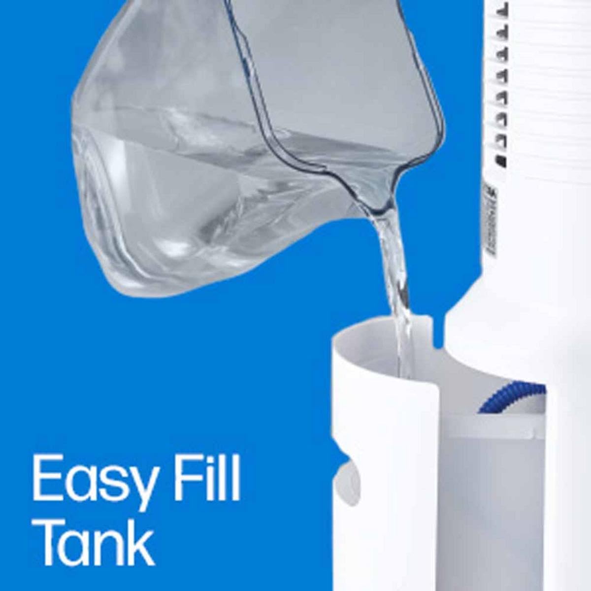 Arctic Air Tower+ Indoor Evaporative Cooler With Oscillating And Quiet Fan Function, Auto Off Timer, 4 Fan Speeds, Led Night Lig