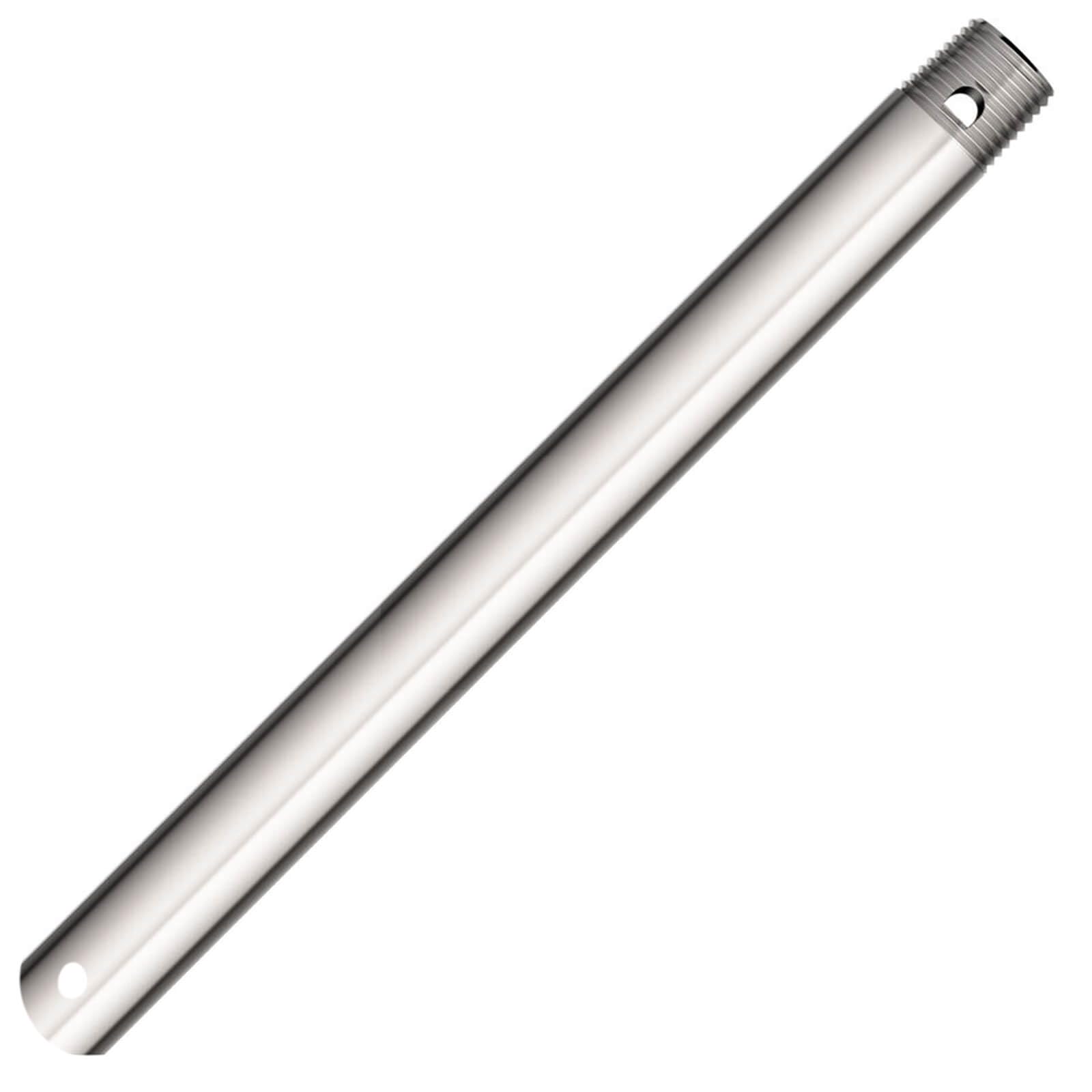 12 Inch Ceiling Fan Downrod Threaded, 1 Inch Outer Diameter Nickle Ceiling Fan Extension Rod (With Threads),Down Rods Compatible