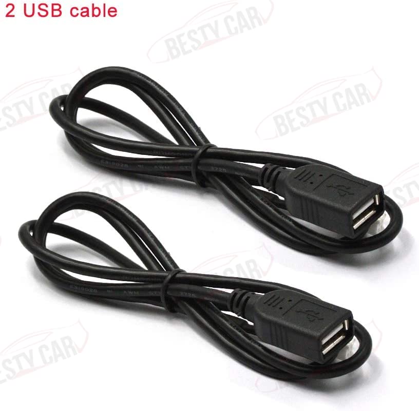 Bestycar Car Stereo Radio 4G Rca Usb Cam In Cable Gps Antenna Wire Harness Kit For 9'' Or 10'' Aftermarket Android Headunit With