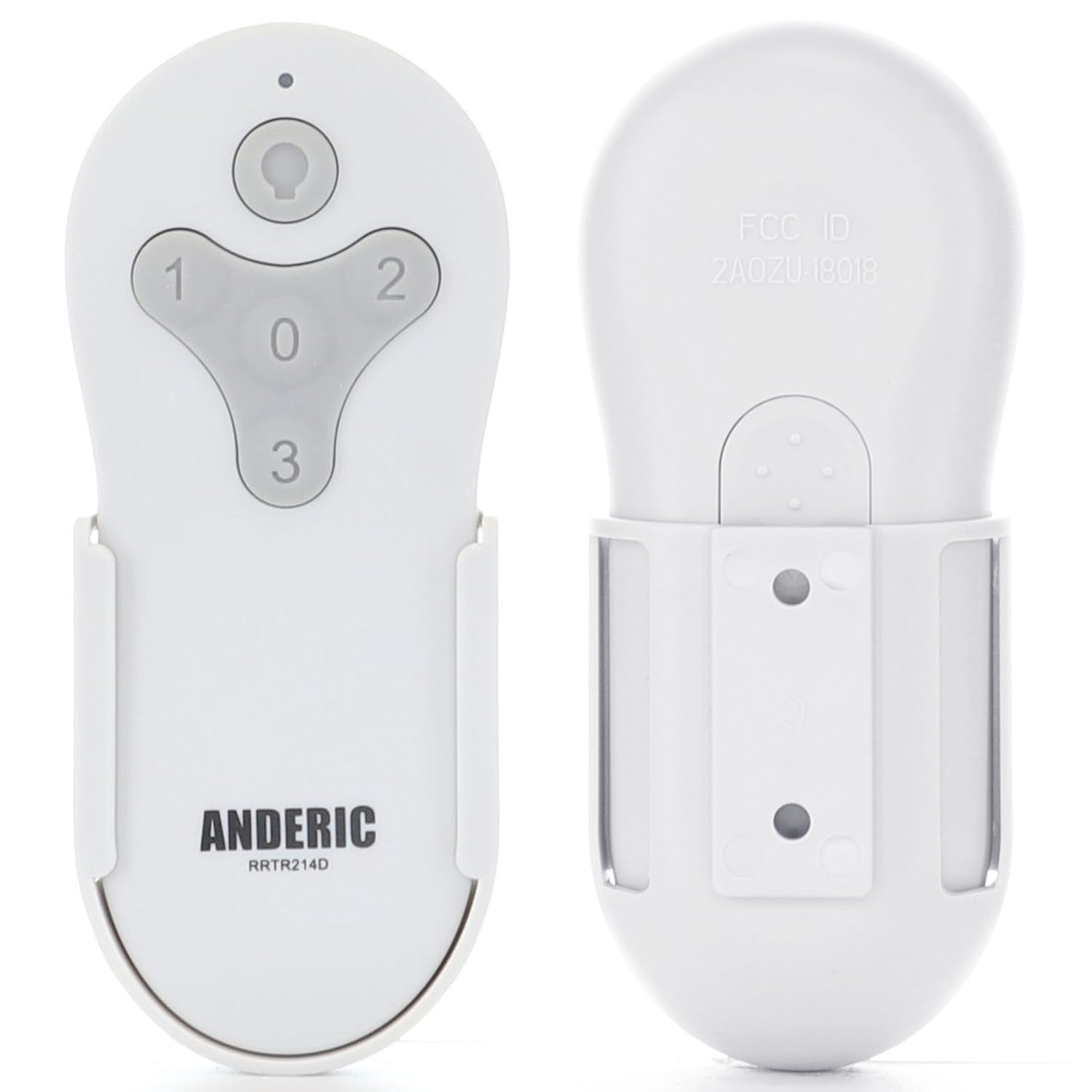 Anderic RRTR214D Replacement Ceiling Fan Remote - Compatible with Harbor Breeze TR214D, TR214B, TR214A, KUJCE10311, KUJCE10712, 