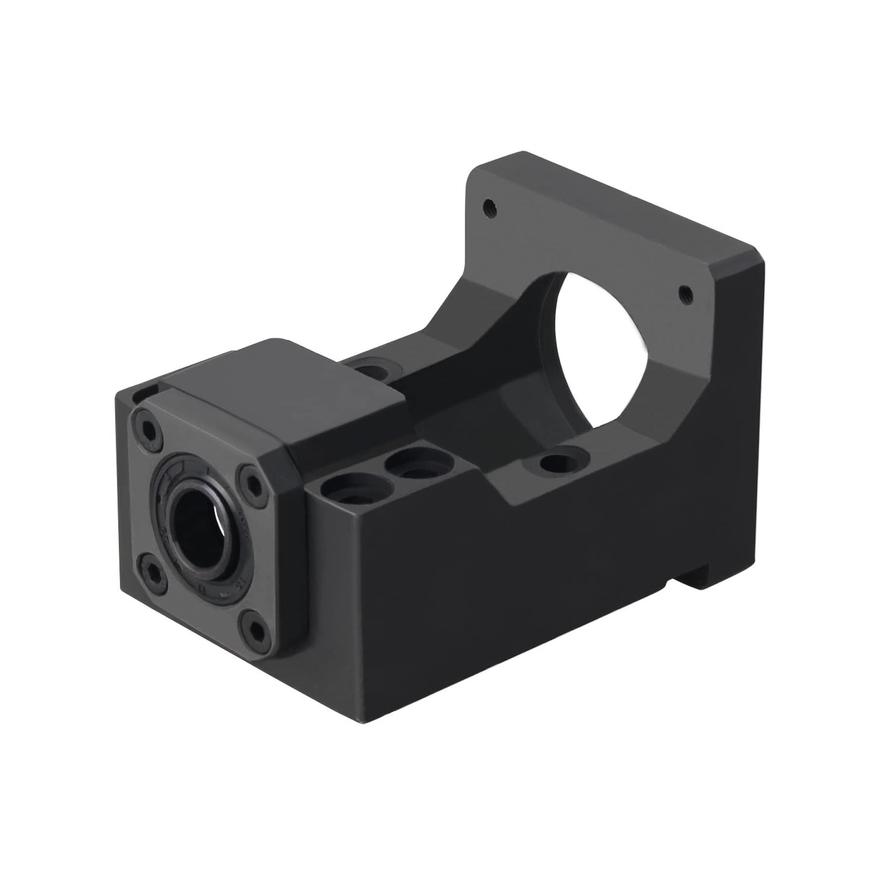 Cncmans Hm12 57 Nema 23 Stepper Motor Mounting Bracket, Steel Mounting Bracket For 57Mm Nema 23 Motor And 16Mm Ball Screw Ballsc