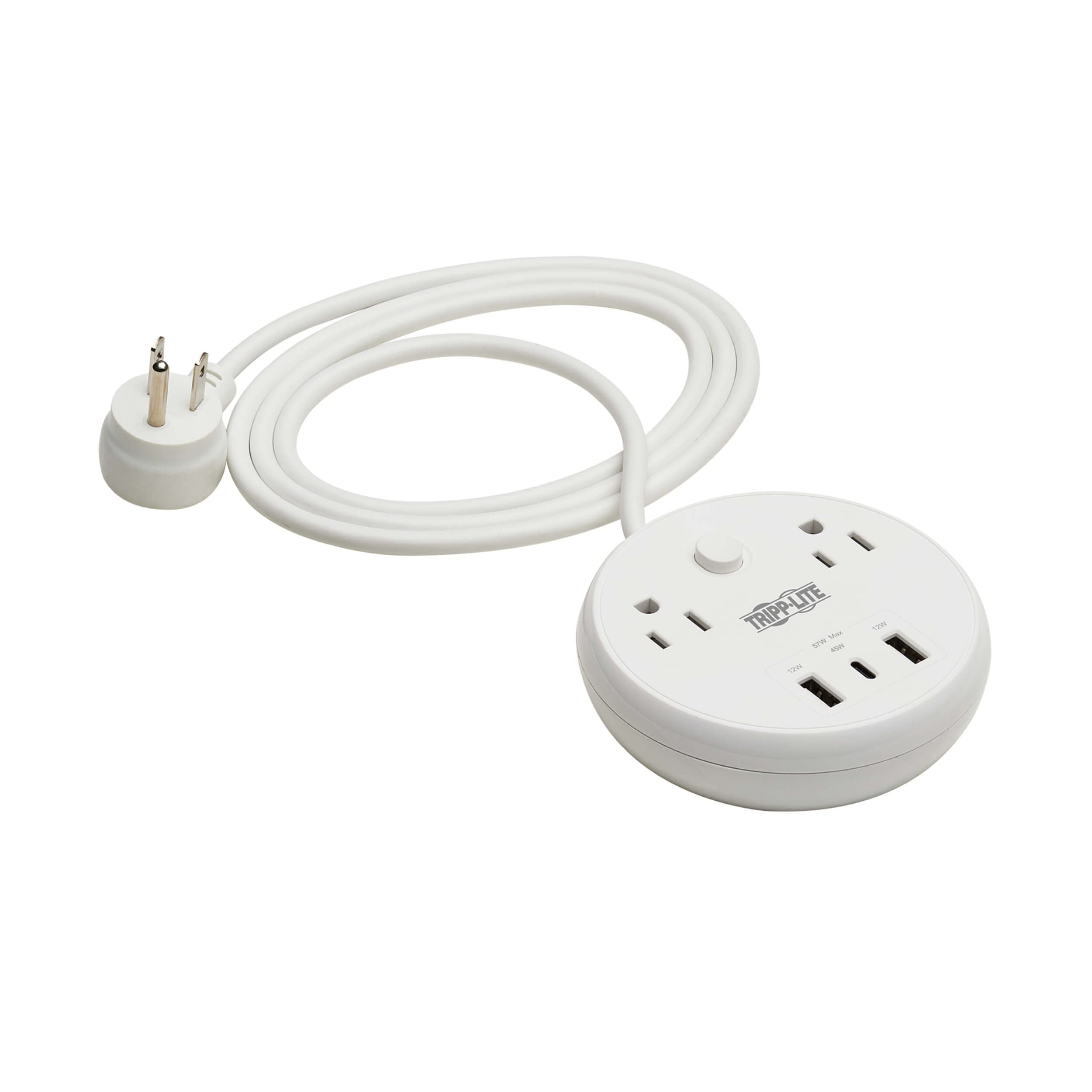 Surge Prtctr 57W 2Out 3 Usb