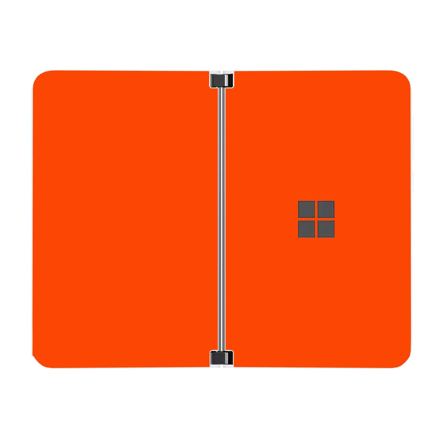 Sopiguard Sticker For Surface Duo Phone Edge To Edge Precision Vinyl Skin Wrap (Neon Orange)