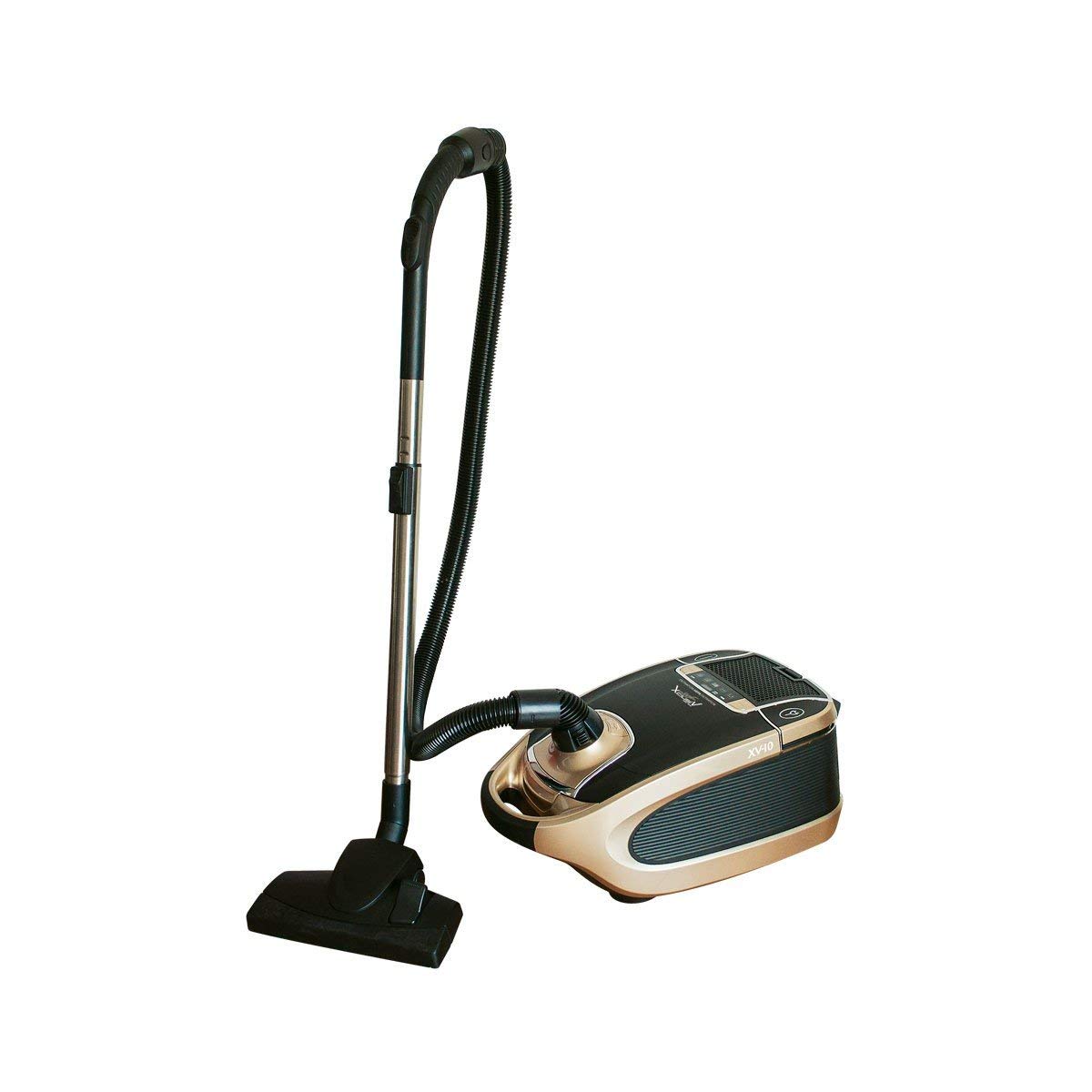 Johnny Vac Canister Vacuum Cleaner, Xv10, Digital Control, Hepa Filtration, Set Of Brushes