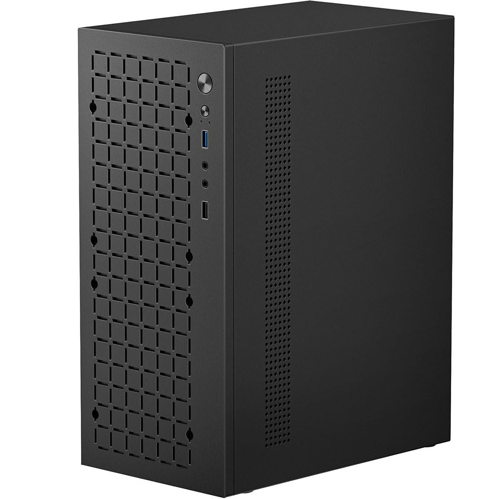 Micro ATX Case PC Case: MATX Case Mini PC ITX Desktop Computer Case Support Micro ATX MATX DTX ITX Mini PC with USB3.0, Support 