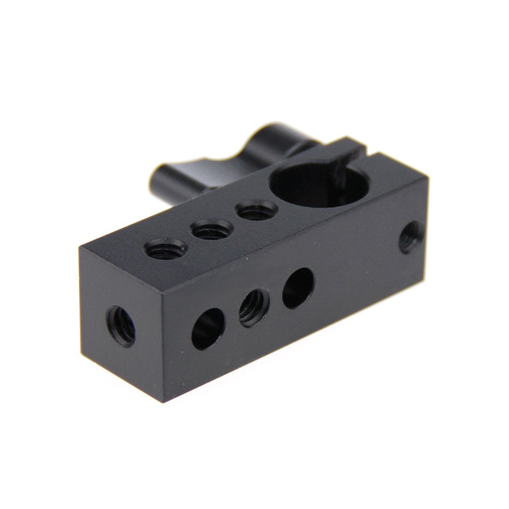 Camvate 1/4'' Thread 15Mm Rod Clamp For Slr Camera Support Rig Monitor Led Handle Grip   1094