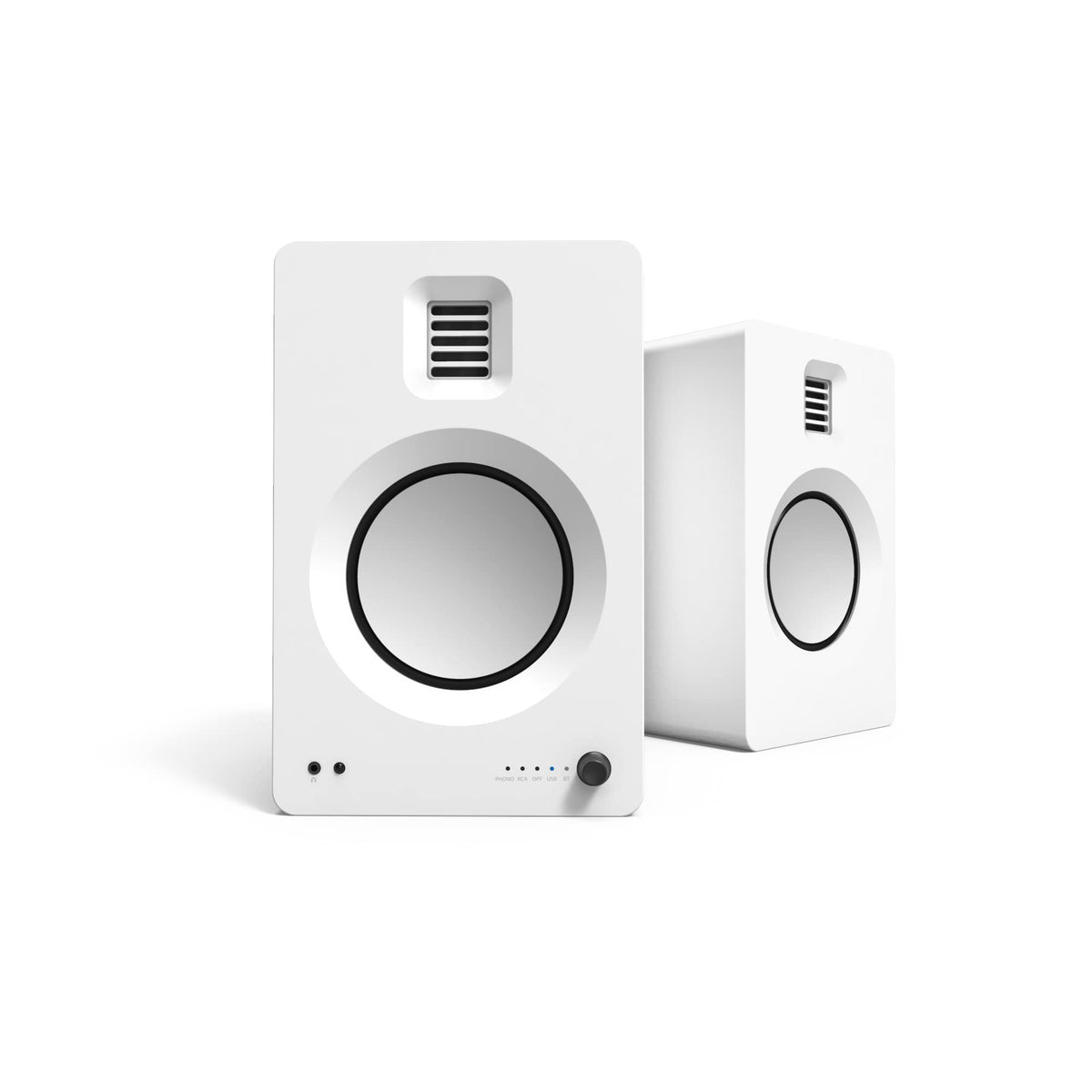Kanto Tukw Powered Speaker With Headphone Out | Built In Usb Dac | Dedicated Rca With Phono Pre Amp | Bluetooth 4.2| Amt Tweeter