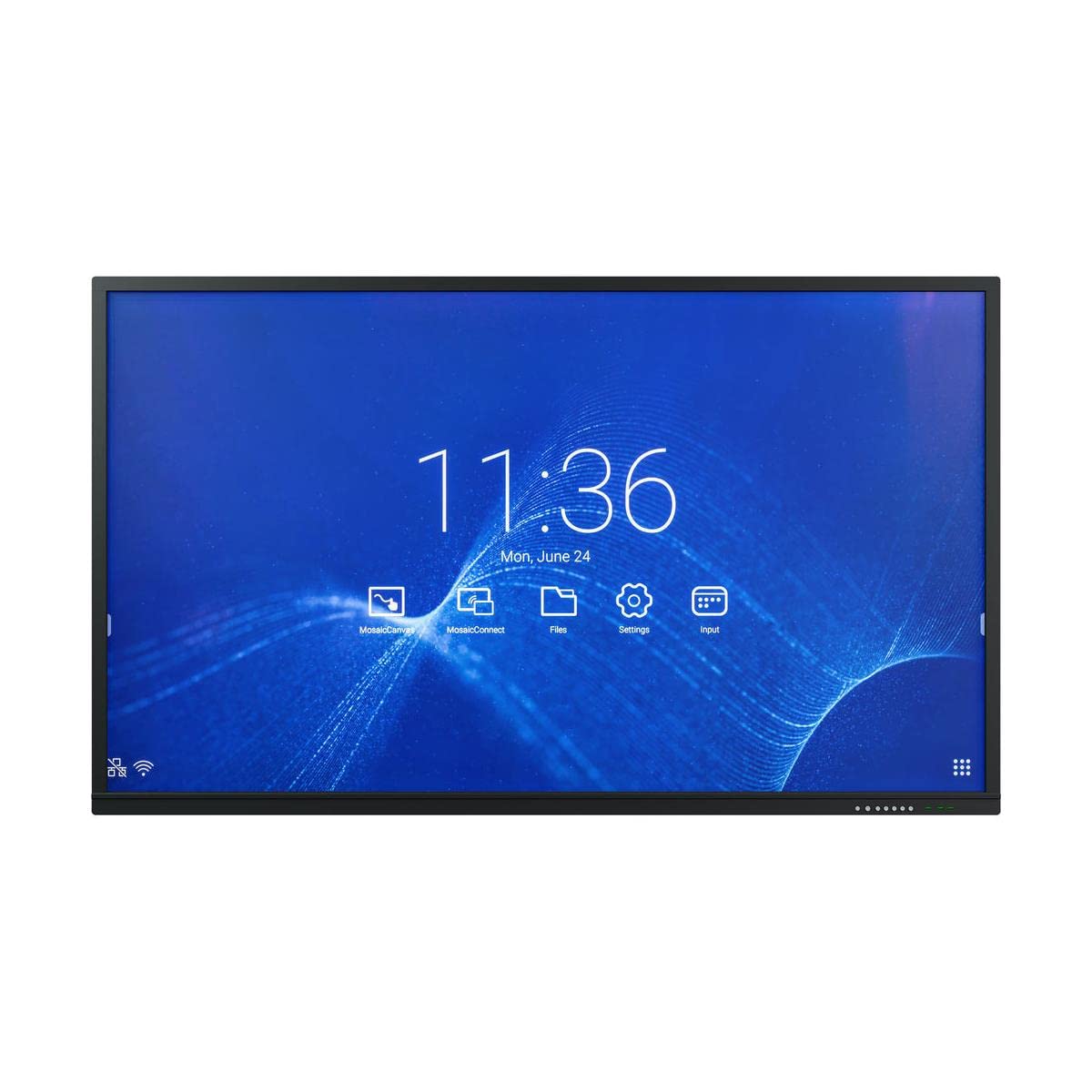 Nec Cb Series Cb861Q 86 4K Uhd S-Ips Collaborative Touchscreen Display With Built-In Soc And Whiteboarding & Wireless Presenting