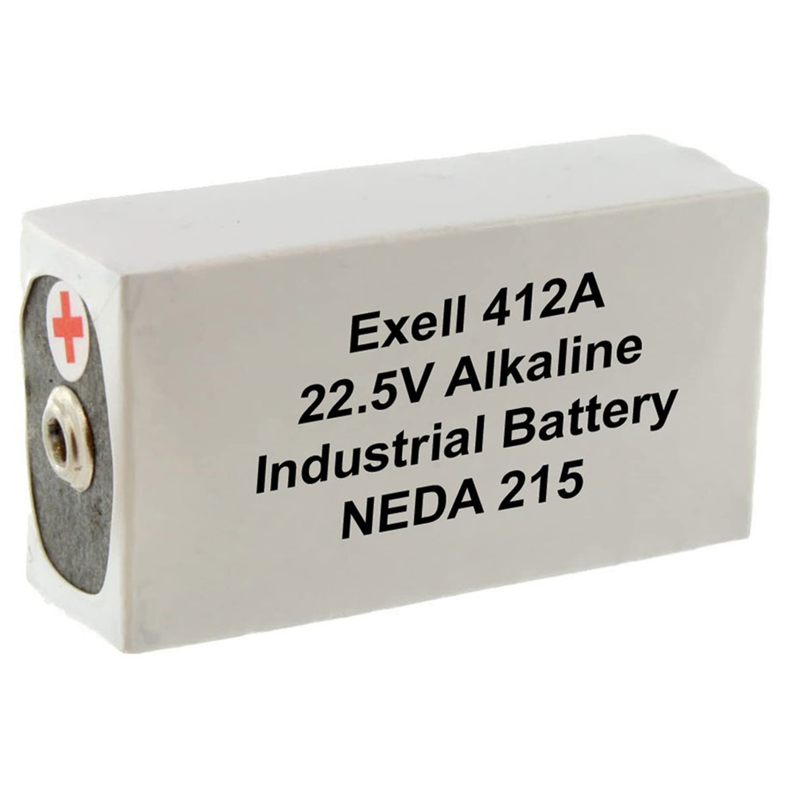 Exell Battery 412A 22.5V Alkaline Battery Fits Replaces Galvanometer, Military Multimeter AN/URM-105, Simpson 269AF, Ray-0-Vac 5